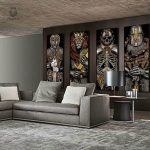 Illustrations de chevaliers pour décorer les murs