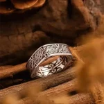 Anneau celtique symbolique, charme ancien