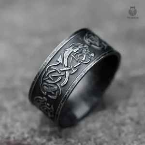 Bijou inspiré des légendes vikings et dragons