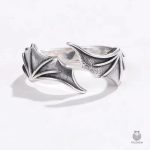 Bague Dragon Aile, design élégant inspiré par les dragons
