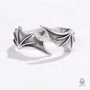 Bague Dragon Aile, design élégant inspiré par les dragons