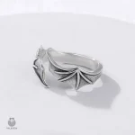 Bague avec motif aile de dragon, style unique et captivant