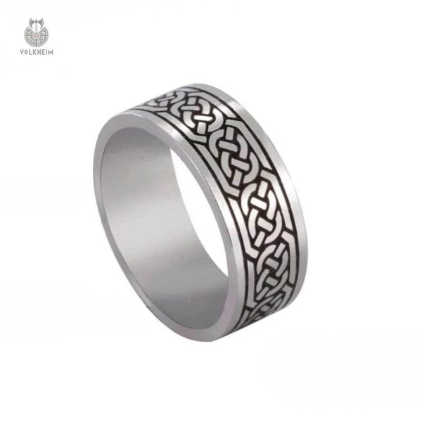 bague-celtique-1 Bague Celtique ornée de motifs traditionnels celtiques