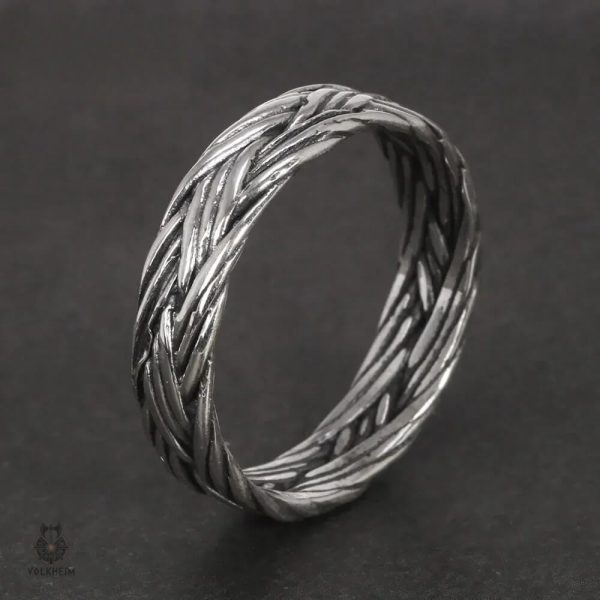 bague-celtique-artisanale-1 Bague Celtique Artisanale en argent poli