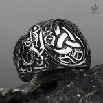 Bague Triquetra Celtique en argent