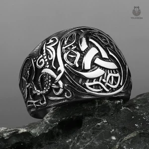 Bague Triquetra Celtique en argent