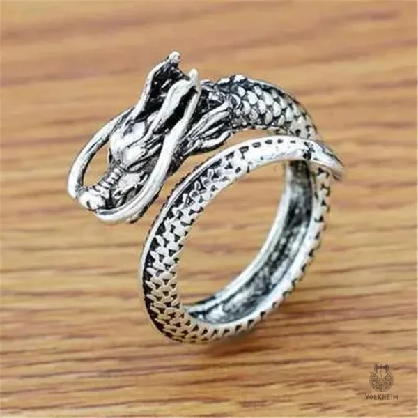 bague-dragon-chinois-1 Bague Dragon Chinois au design oriental traditionnel