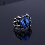 Bague œil de Dragon, symbole de force et de protection