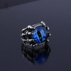 Bague œil de Dragon, symbole de force et de protection