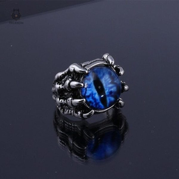 Bague œil de Dragon, symbole de force et de protection