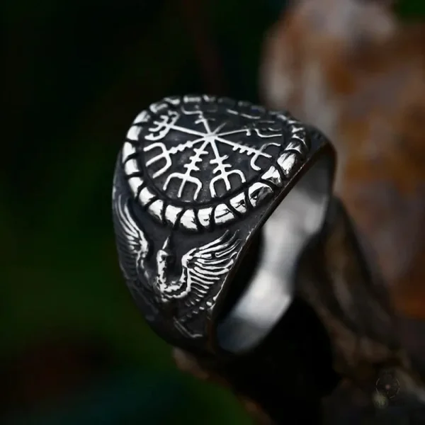Bague majestueuse pour passionnés de culture viking