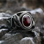 Bague serpent en métal, pièce maîtresse viking pour collectionneurs