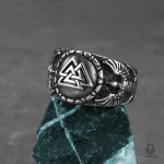 Bague Viking alliant histoire et symbolisme nordique