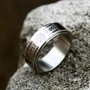 Bague anti-stress inspirée de la culture viking
