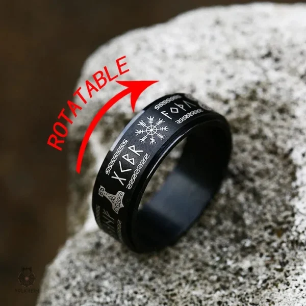Bague inspirée des Vikings, un accessoire tendance