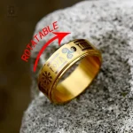 Sensation de calme avec cette bague viking moderne