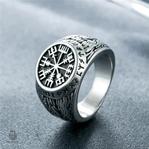 Bague Viking pour homme au design inspiré de la culture nordique