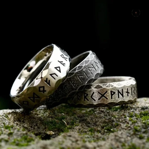 Bague Jarl inspirée par la culture viking