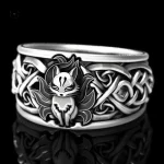 Bague Viking Kitsune
