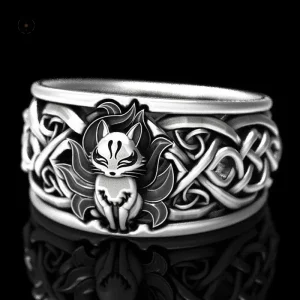 Bague Viking Kitsune
