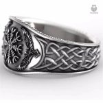 Bague décorative Viking inspirée du Vegvisir