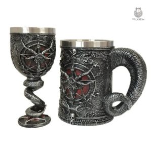 Chope de Baphomet, design unique pour amateurs d'ésotérisme
