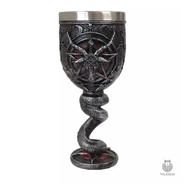 Chope ésotérique Baphomet, accessoire original pour vos soirées