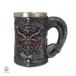 Chope à boire Baphomet, alliage idéal pour vos breuvages stimulants