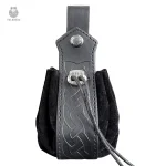 Accessoire de collection médiévale, bourse élégante et pratique