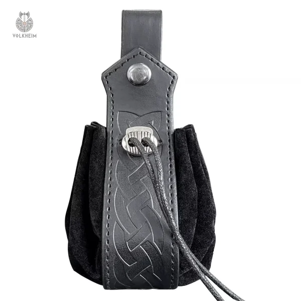 Accessoire de collection médiévale, bourse élégante et pratique