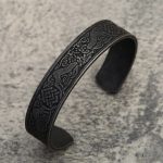 Bracelet viking rustique, accessoire pour style décontracté