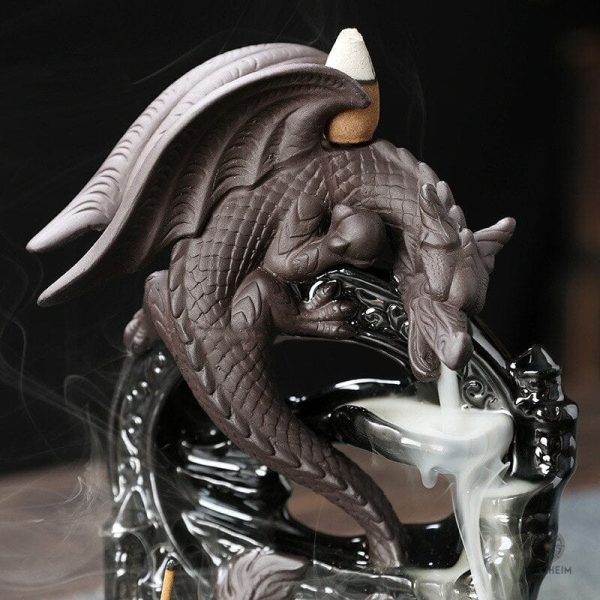 Accessoire de collection Dragon, idéal pour la méditation