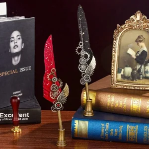 Kit Calligraphie Steampunk pour passionnés d'écriture