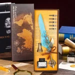 Accessoires de calligraphie originaux dans le style steampunk