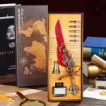 Écrire avec élégance grâce au kit calligraphique steampunk