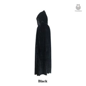 Cape en velours, ajout parfait à une tenue médiévale