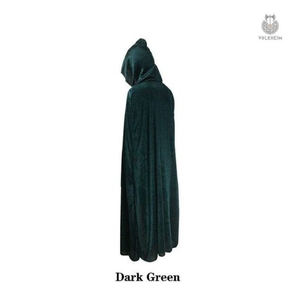 Cape vintage en velours pour événements costumés