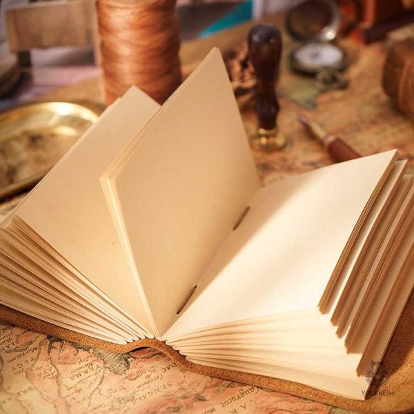 Cuir de qualité supérieure pour un carnet unique et authentique