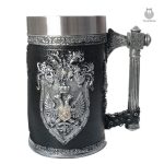 Chope du Chevalier Aigle Bicéphale décorative