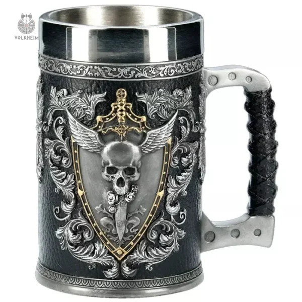 Chope décorative inspirée des chevaliers et du chaos