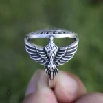 Bijou viking en forme de chevalière