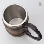 Chope artisanale pour célébrations médiévales