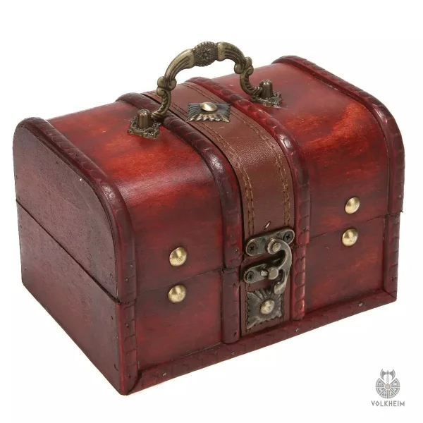 Coffres pirates en bois, idéal pour jeux et décorations