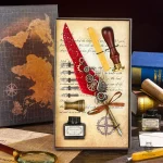 Ensemble d'outils pour l'art de la calligraphie