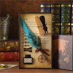 Outils d'écriture vintage pour calligraphie