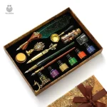 Coffret élégant pour la cire à cacheter et l'écriture artistique