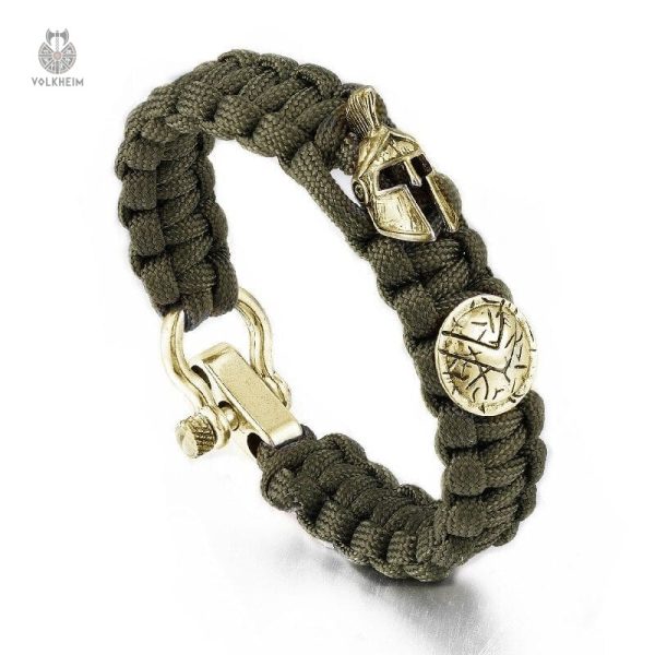 Une touche de fantaisie avec le bracelet cordé spartiate