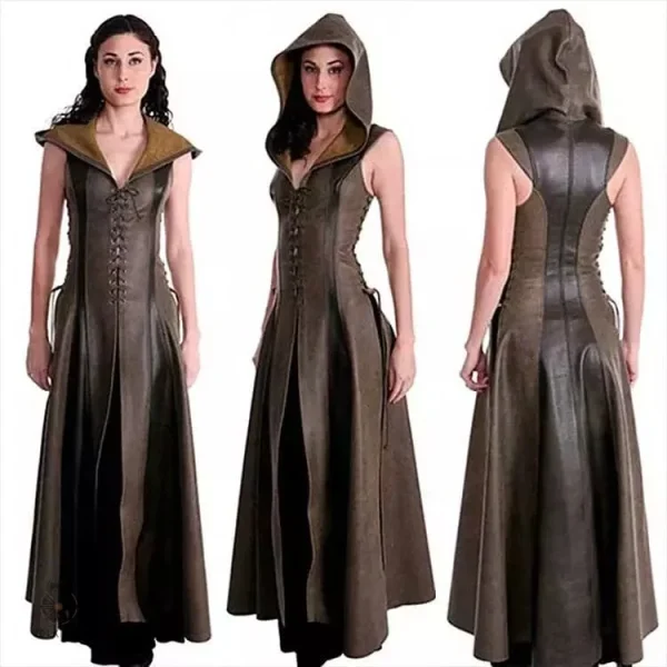 Costume archère avec cape et accessoire de carquois