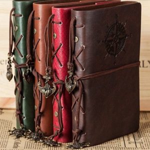 Carnet en cuir à spirale - Les Aventuriers de la Mer