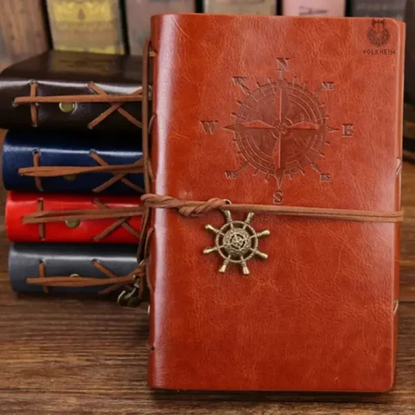 Agenda spiralé inspiré des aventuriers